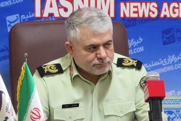 مراسم صبحگاه مشترک نیروهای انتظامی شرق تهران برگزار شد مراسم صبحگاه مشترک نیروهای انتظامی شرق تهران برگزار شد