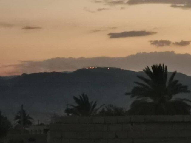 مهار آتش در ارتفاعات دشتستان مهار آتش در ارتفاعات دشتستان