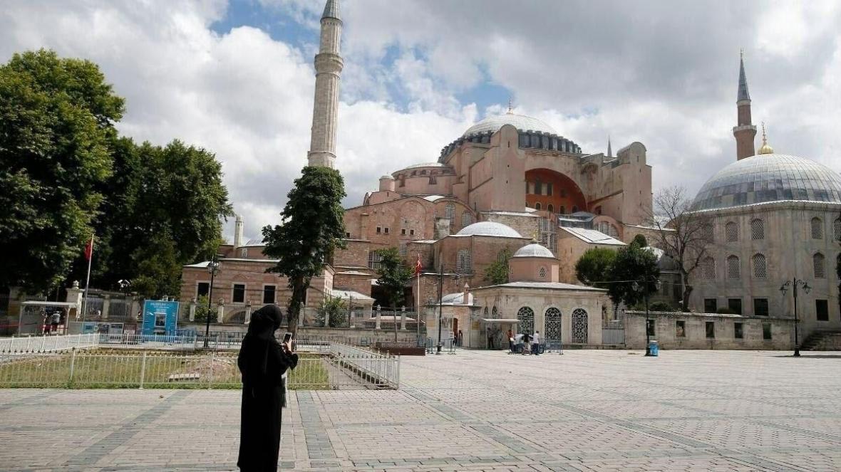 خبرنگاران ایاصوفیه ترکیه بار دیگر مسجد شد