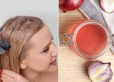با یک پیاز رشد موهای خود را چند برابر کنید